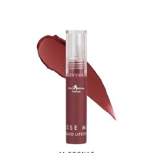 Italia Deluxe Mousse Matte Liquid Lipstick Velvet Finish Longwear cognac